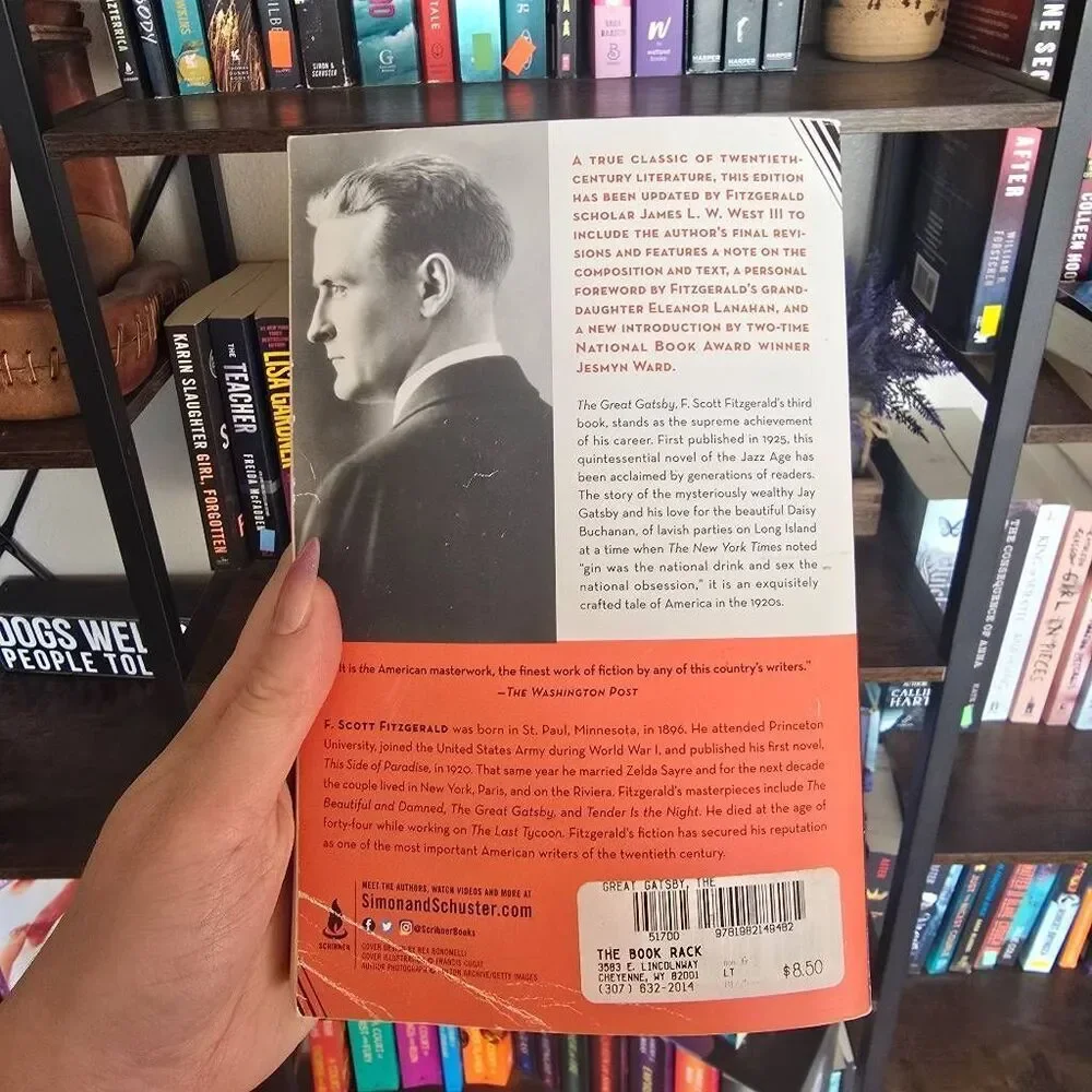 The Great Gatsby F. Scott Fitzgerald Paperback Book Classic